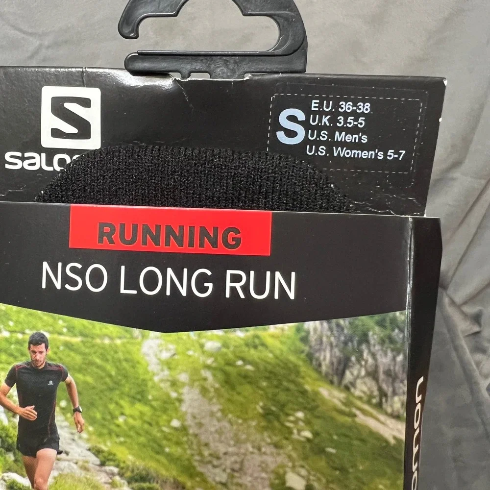 Salomon NSO‎ Long Run Crew Running Socks - Size Small